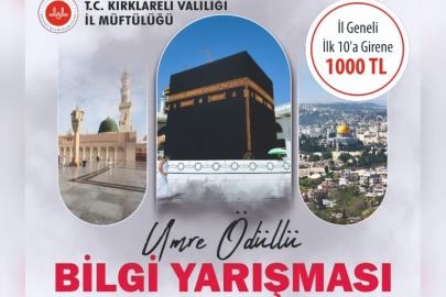Umre ödüllü bilgi yarışması düzenlenecek