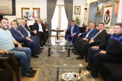 Dede, Kesimoğlu’nu ziyaret etti