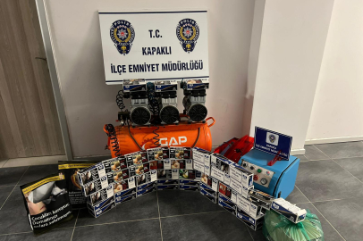 Kaçak tütün operasyonu