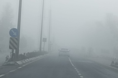 Havsa’da sis etkili oluyor