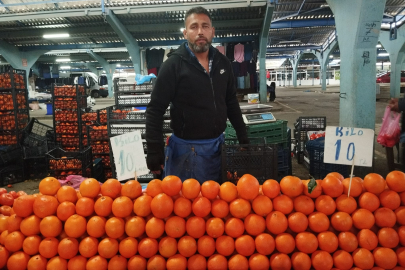 Portakal 10 lira ama alan yok