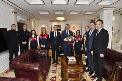 Vali Sezer’e "112 Günü" ziyareti