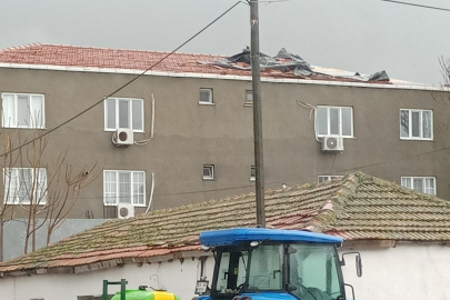 Enez’de dolu ve fırtına