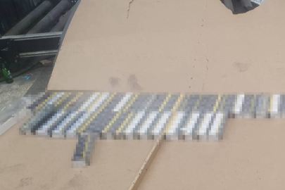 Kaçak sigara Bulgar gümrüğüne takıldı