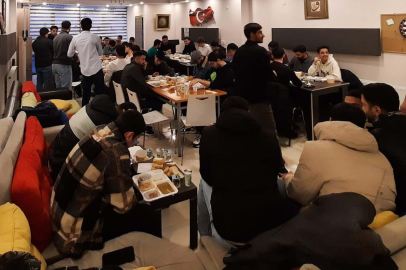 Süleymanpaşa'da gençler iftarda bir araya geldi