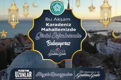 Karadeniz Mahallesi’nde toplu iftar