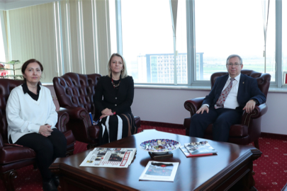 Çevik’ten Rektör Tabakoğlu’na ziyaret