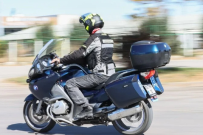 Jandarma motosiklet sürücülerini bilgilendirdi