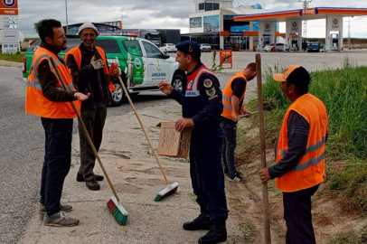 Jandarmadan 1 Mayıs ziyareti
