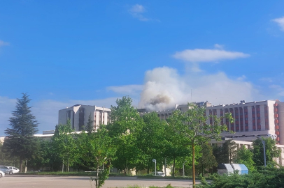 Rektörlükten yangında desteğe teşekkür mesajı