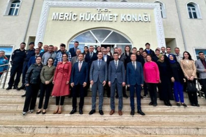 Kaymakam Özen veda ziyaretlerine devam ediyor