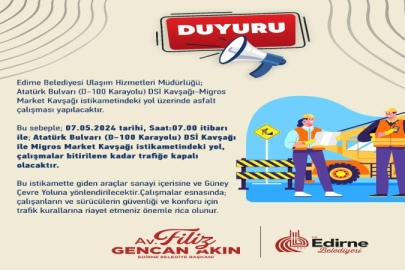 Dikkat! D-100’de yine yol çalışması var