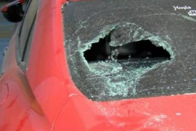 Şirket aracı zarar gördü