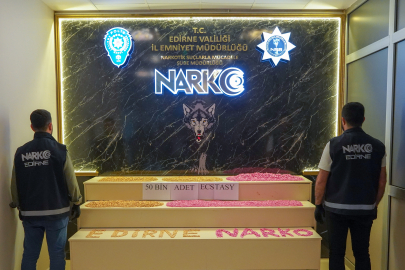 Kapıkule’de 50 bin Uyuşturucu Hap Ele Geçirildi