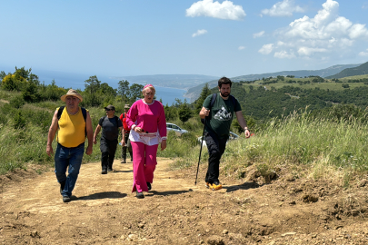 Müze Çalışanları Ganos Dağı’nda Yürüyüş Yaptı