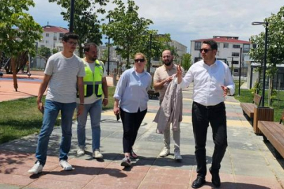 Pınarhisar’da Millet Bahçesi Yapımı Sürüyor