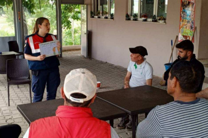 Jandarmadan Dünya Sigarayı Bırakma Günü Etkinliği