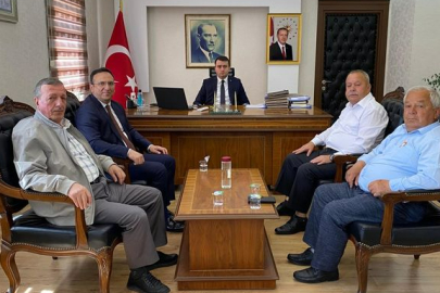 Saadet Partisinden Kaymakam Uşen’e Ziyaret