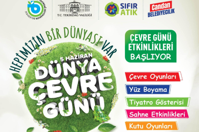 Tekirdağ’da Dünya Çevre Günü Etkinlikleri