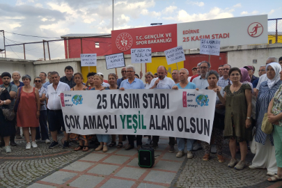 “25 Kasım Yeşil Alan Olsun”