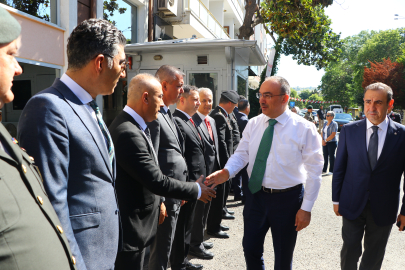 Tekirdağ'da Bayramlaşma Töreni Düzenlendi