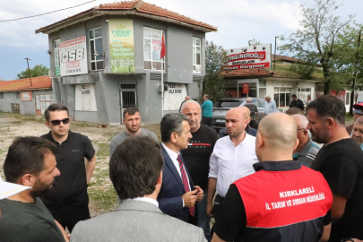 Vali Ekici, Dolunun Vurduğu Köylerde İncelemede Bulundu