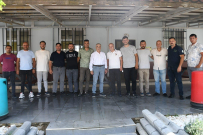 Özcan Minibüsçü Esnafını Ziyaret etti