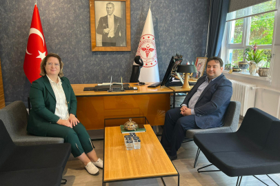 Başkan Gün İl Sağlık Müdürünü Ziyaret Etti