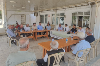 Kaymakam Sözer’den Saatağacı Köyüne Ziyaret