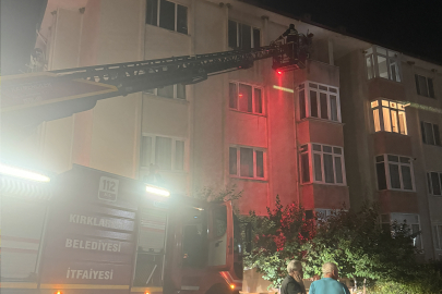 Kırklareli'nde Bir Evde Çıkan Yangın Söndürüldü