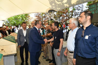 Vali Soytürk Yüksel Ertan’ın Cenaze Törenine Katıldı