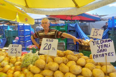 Yerli Patates Tezgahları Süslüyor