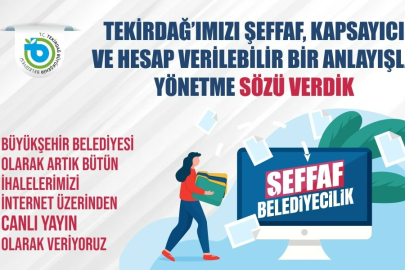 Büyükşehir'den Şeffaflık Adımı