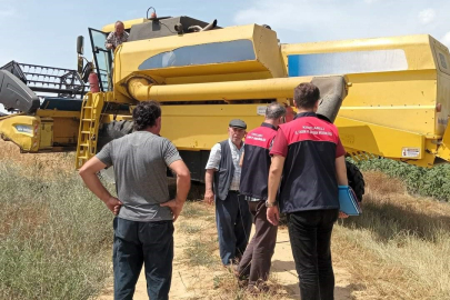 Babaeski Çiftçisi Yangınlar Konusunda Bilgilendirildi