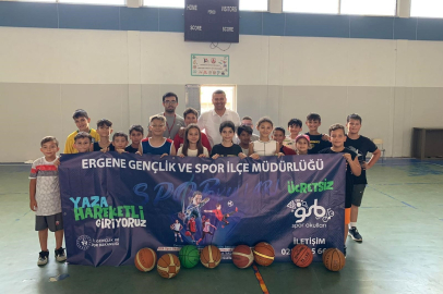 Ergene'de Yaz Spor Okulları Başladı