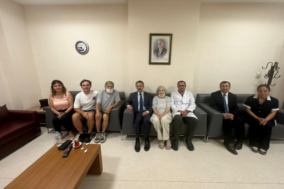 Çanakkale Valisi Aktaş'tan Kıbrıs Gazisi Önder'e Ziyaret