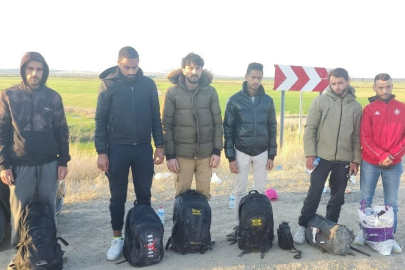 Adasarhanlı Köyünde 6 Düzensiz Göçmen Yakalandı
