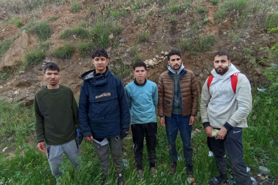 Demirköy’de 5 Düzensiz Göçmen Yakalandı