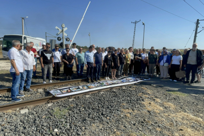 Çorlu'daki Tren Kazasında Hayatını Kaybedenler İçin Anma Töreni