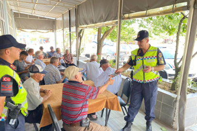 Jandarma Bilgilendirme ve Denetimlere Devam Ediyor