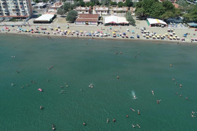 Tekirdağ'da Sıcaktan Bunalanlar Sahillerde Yoğunluk Oluşturdu