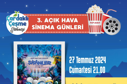 Çorlu’da 3. Açık Hava Sinema Günleri Devam Ediyor