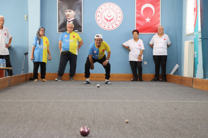 Kırklareli'nde "Yetişkin Gençler Huzur Bocce Şampiyonası" Yapıldı