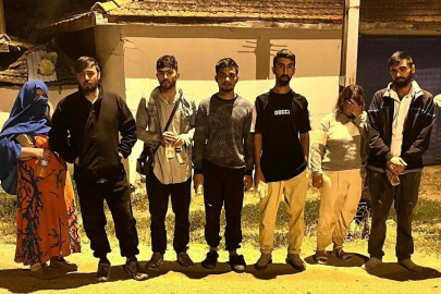 Saçlımüsellim’de Afgan Uyruklu 7 Düzensiz Göçmen Yakalandı