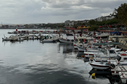 Tekirdağ'da Etkili Olan Fırtına ve Sağanak Sonrası Balıkçılar Limana Eli Boş Döndü