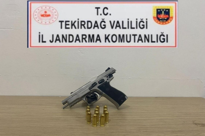 Ruhsatsız Tabanca Ele Geçirildi