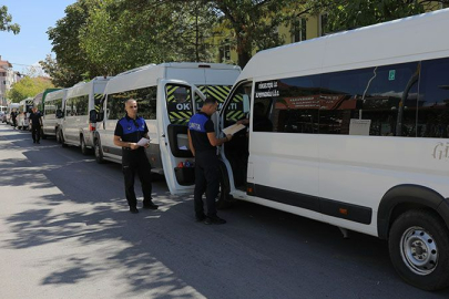 Edirne’de Okul Servisleri Denetleniyor