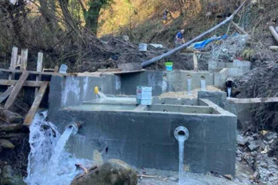 Uçmakdere Kesintisiz Su Hizmetine Kavuştu