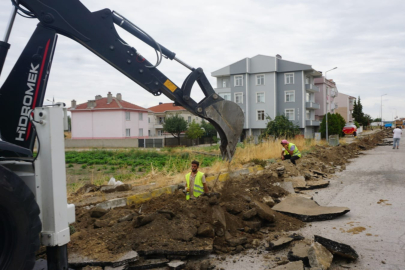 Uzunköprü'de Doğal Gaz Çalışmaları Başladı