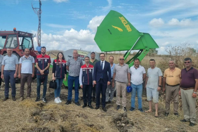 Meriç’e Taş Toplama Makinesi Kazandırıldı